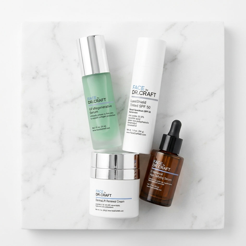 Age-Defying AM Protocol — 4-product morning anti-aging routine by FACE by Dr. Craft
