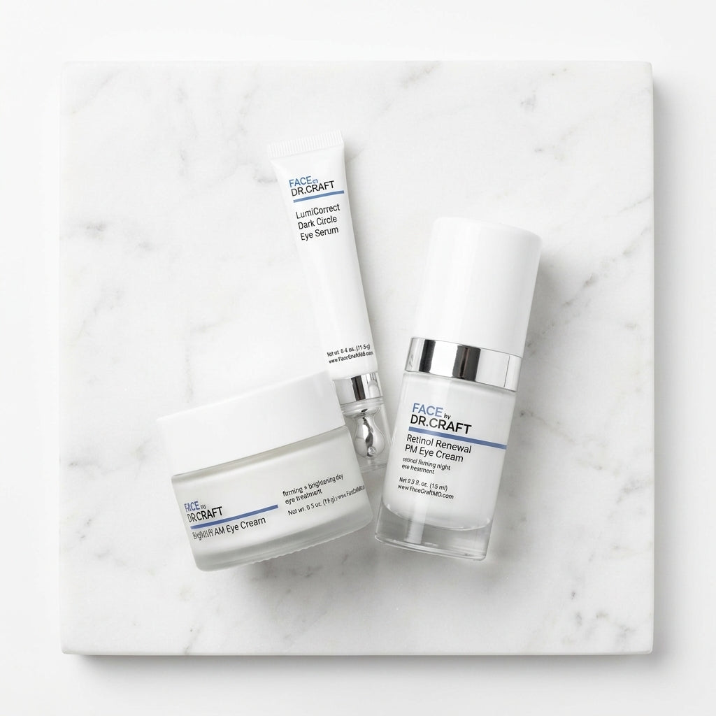 Complete Eye Renewal System — AM/PM physician eye care protocol by FACE by Dr. Craft